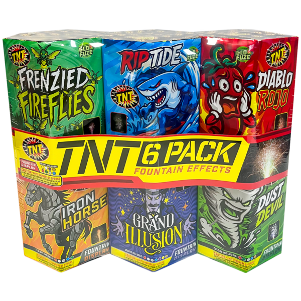Firework Fountains Tnt 6 Pack Fountain