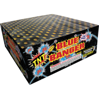 BLUE BANGER 500 Gram Firework Aerial Finale Blue Banger