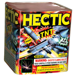 HECTIC Firework Aerial Finale Hectic