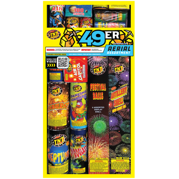 Firework Aerial Assortments 49'er   Full C