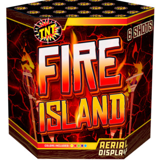 Firework Multi Aerials Fire Island