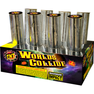 Worlds Collide 500 Gram Firework Aerial Finale Worlds Collide