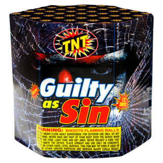 GUILTY AS SIN Firework Supercenter Guilty As Sin