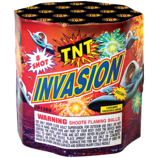 INVASION Firework Aerial Finale Invasion