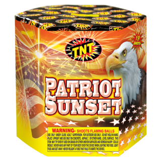 PATRIOT SUNSET Firework Aerial Finale Patriot Sunset