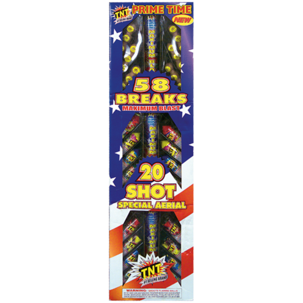 500 Gram Firework Reloadables Prime Time