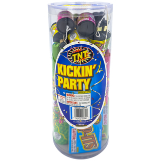 Firework Novelty Assortments Kickin' Party Tube