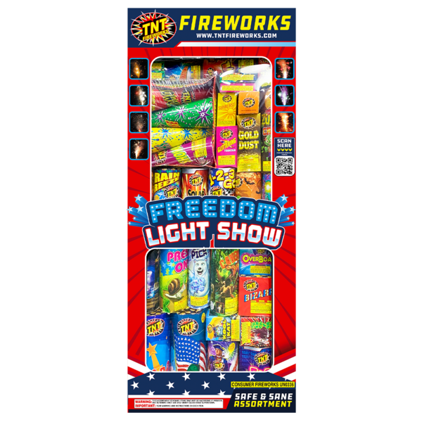 Firework Ground Assortments Freedom Light Show