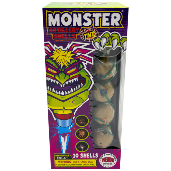 Firework Reloadables Monster® Artillery Shells