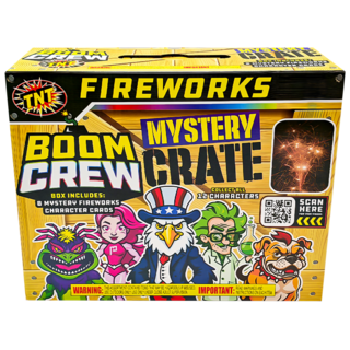Firework Ground Assortments Mystery Crate 8 Pack