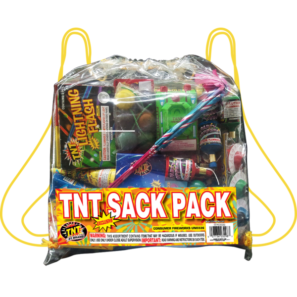 Firework Ground Assortments Tnt Sack Pack No Wheels