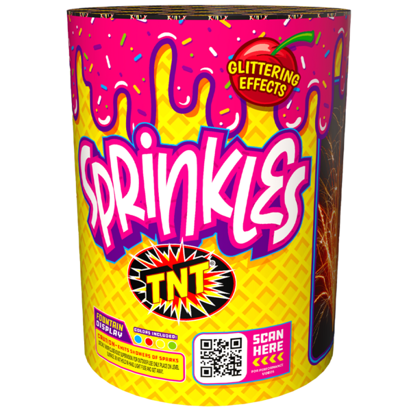 Firework Fountains Sprinkles