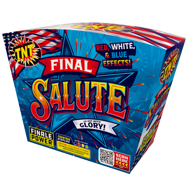 Firework Fountains Final Salute