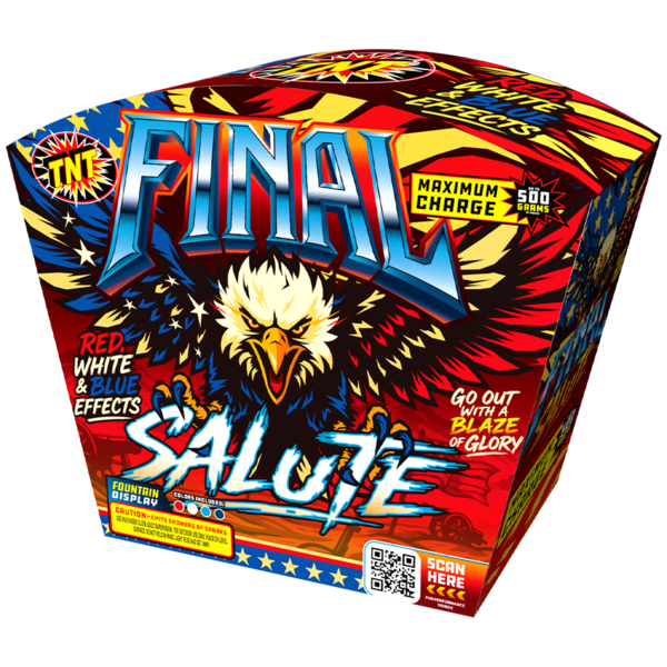 Firework Fountains Final Salute