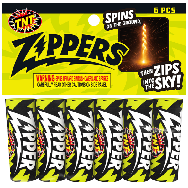 Firework Ground Spinners Tnt Zippers