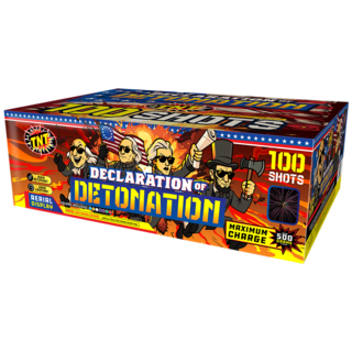500 Gram Firework Finale Aerials Declaration Of Detonation