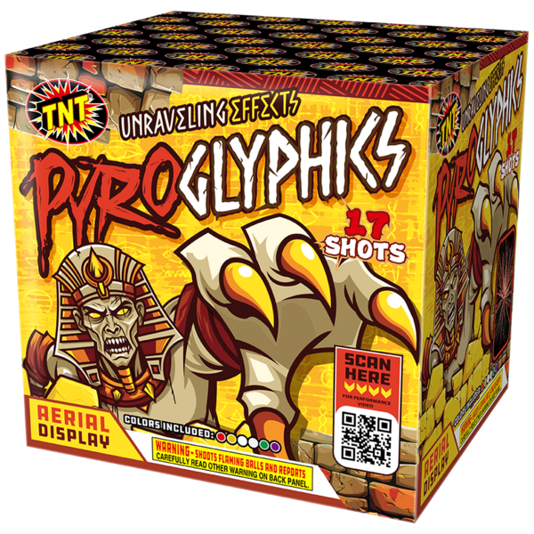 Firework Multi Aerials Pyroglyphics