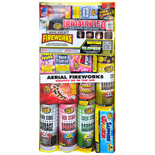Firework Aerial Assortments Undaunted   C Ut