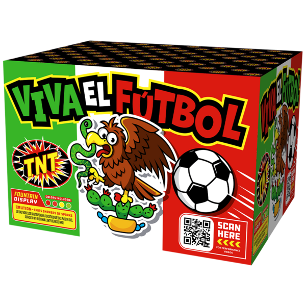 Firework Fountains Viva El Fútbol