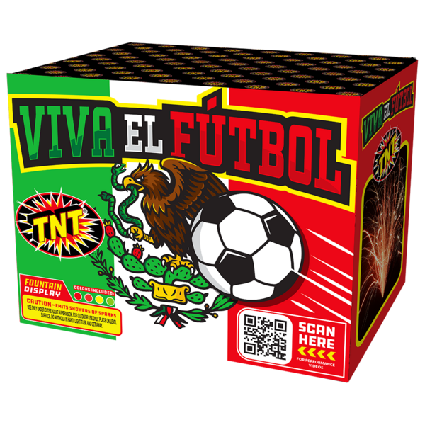 Firework Fountains Viva El Fútbol