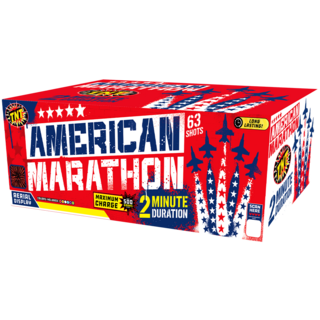 500 Gram Firework Finale Aerials American Marathon