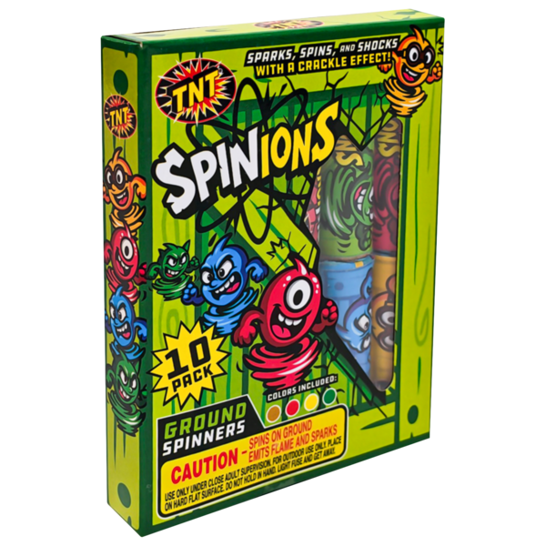 Firework Ground Spinners Spinions