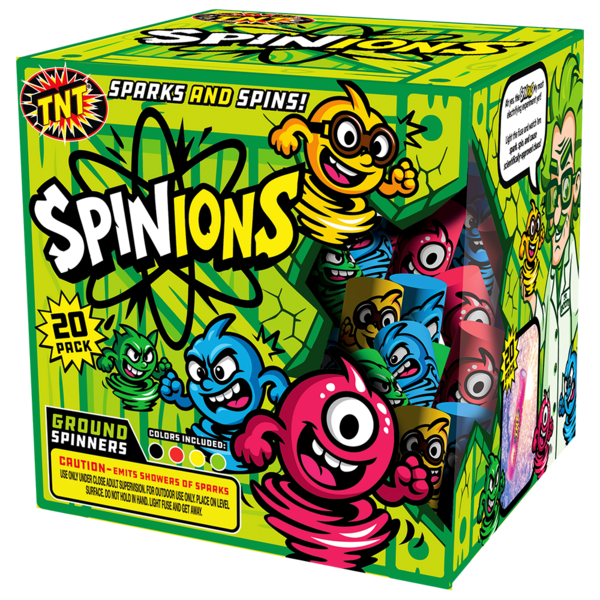 Firework Ground Spinners Spinions