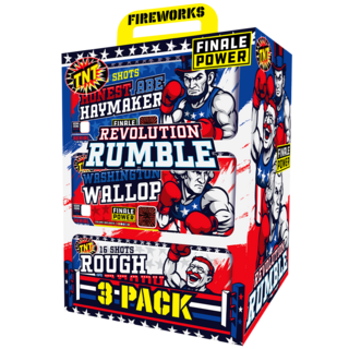 Firework Fountains Revolution Rumble 3 Pack