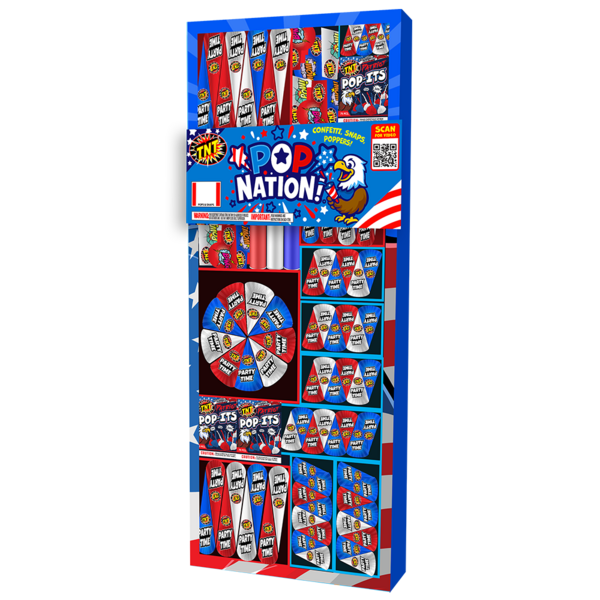 Firework Novelty Assortments Pop Nation