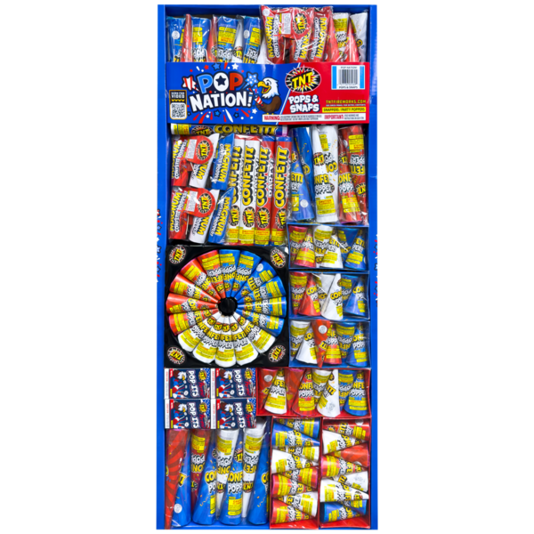 Firework Novelty Assortments Pop Nation