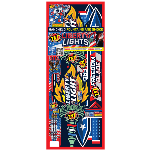 Firework Novelty Assortments Liberty Lights