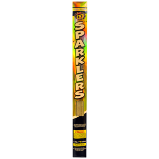Firework Sparklers & Handheld 20" Gold Sparklers
