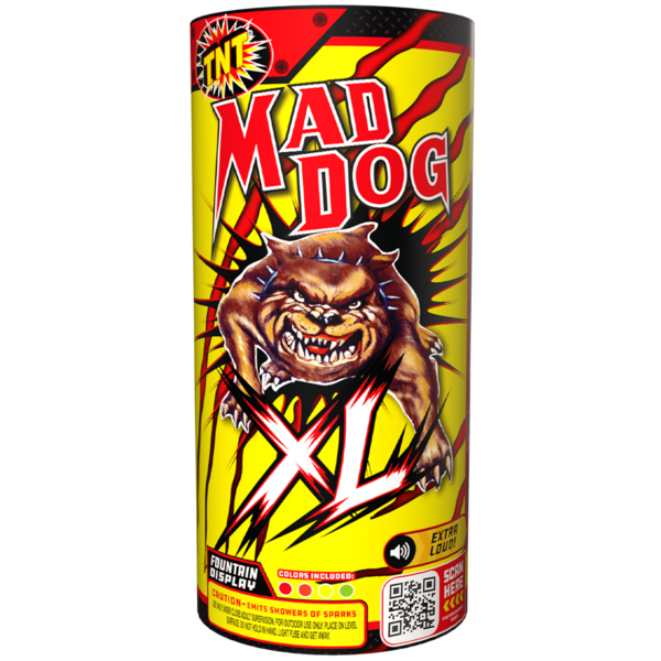 Firework Fountains Mad Dog Xl