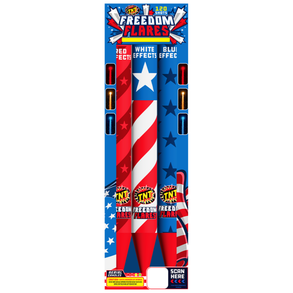 Firework Roman Candles Freedom Flares