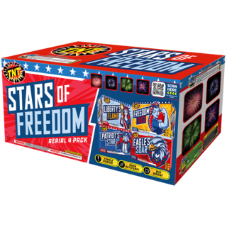 Firework Multi Aerials Stars Of Freedom Box