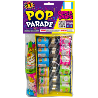 Firework Novelty Assortments Pop Parade Bag