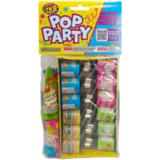 Firework Novelty Assortments Pop Party Bag