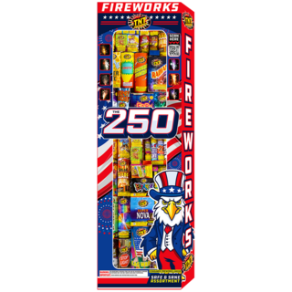 Firework Ground Assortments The 250