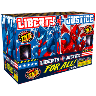 Firework Fountains Liberty + Justice 2 Pack