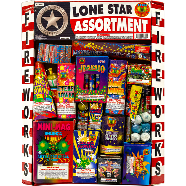 Firework Big Thunder Lone Star Assortment
