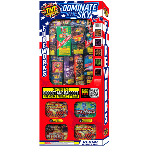 Firework Aerial Assortments Dominate The Sky