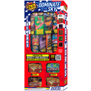 Firework Aerial Assortments Dominate The Sky