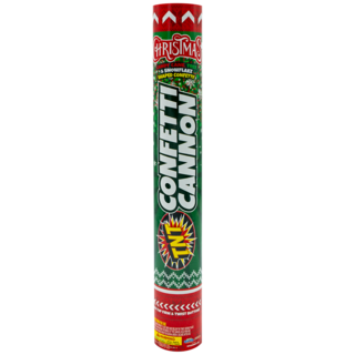 Firework Confetti & Streamers Christmas Cannon