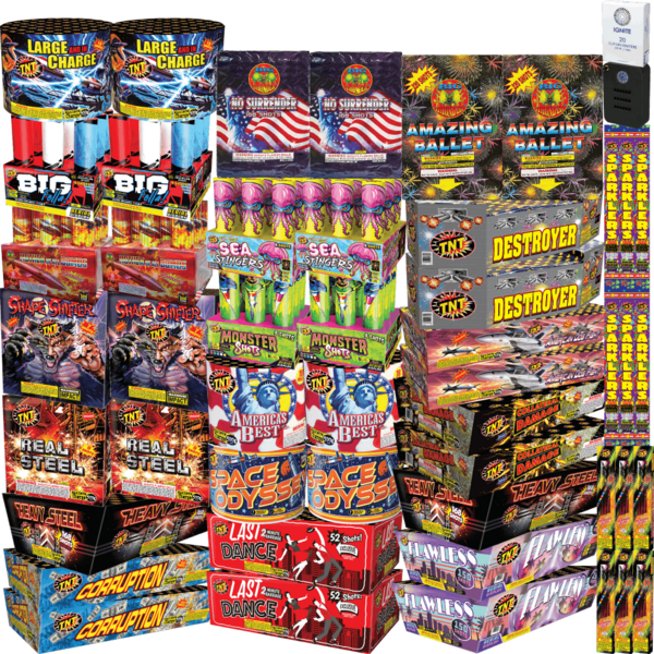 Firework Pre-Built Shows Retail Collossal Show 2026
