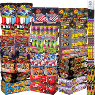 Firework Pre-Built Shows Retail Collossal Show 2026