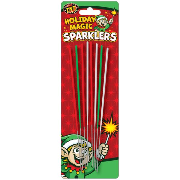 Firework Sparklers & Handheld Holiday Magic Sparklers