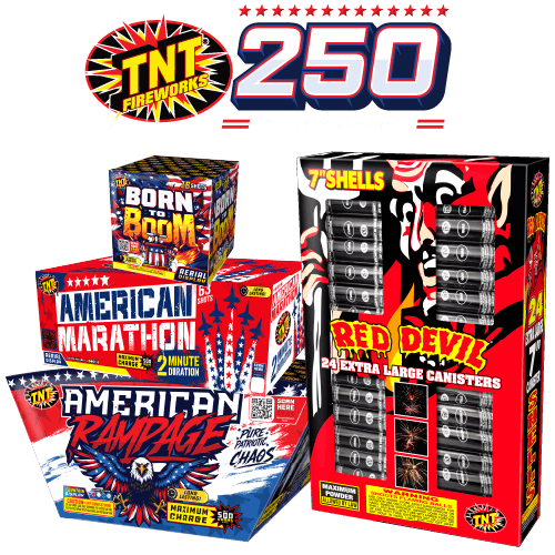 TNT Fireworks 250 Years of America