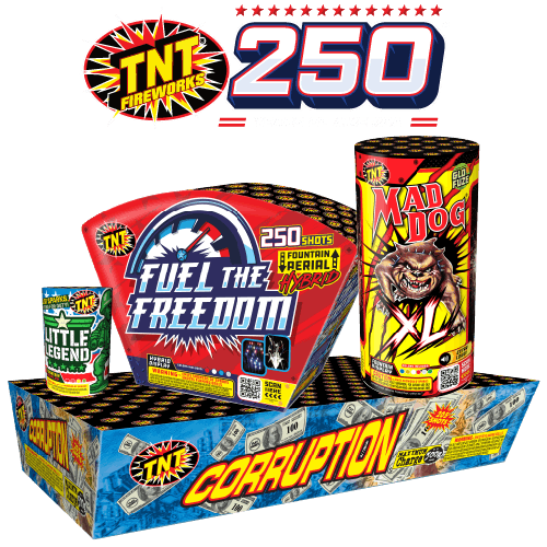 TNT Fireworks 250 Years of America