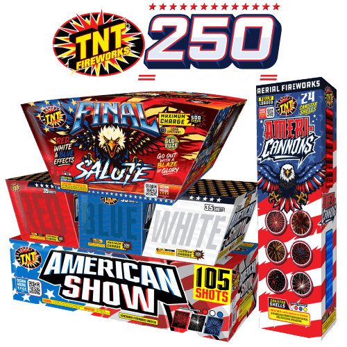 TNT Fireworks 250 Years of America