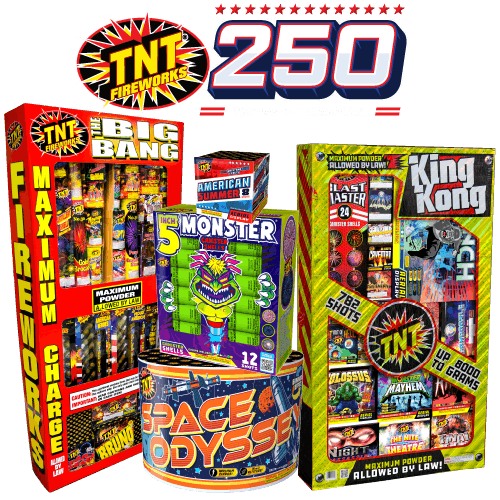 TNT Fireworks 250 Years of America